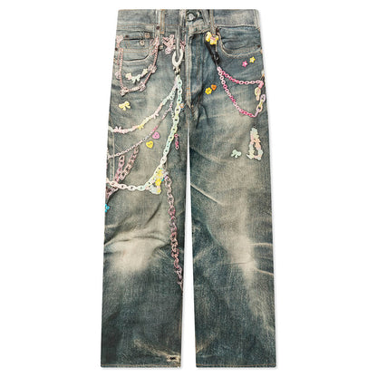 1981M Baggy Fit Jeans Fn Mn Trou001101 Mid Blue