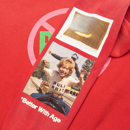 Protest Art Hoodie Red