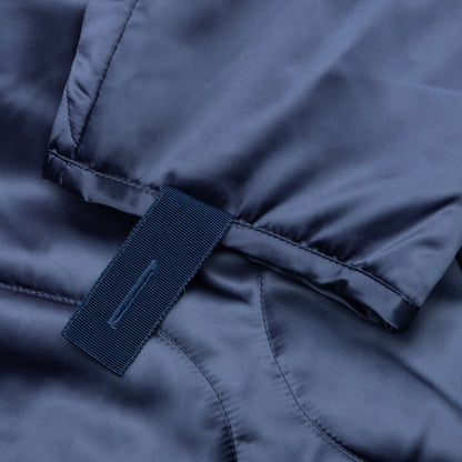 Oversized Quilted Jacket Indigo