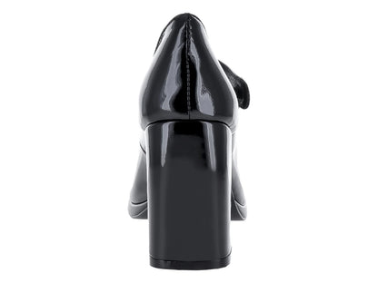 Zapatillas de Charol Negro Stefania para Mujer
