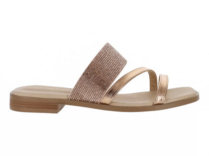 Sandalias Lady Paulina Oro Rosa para Mujer