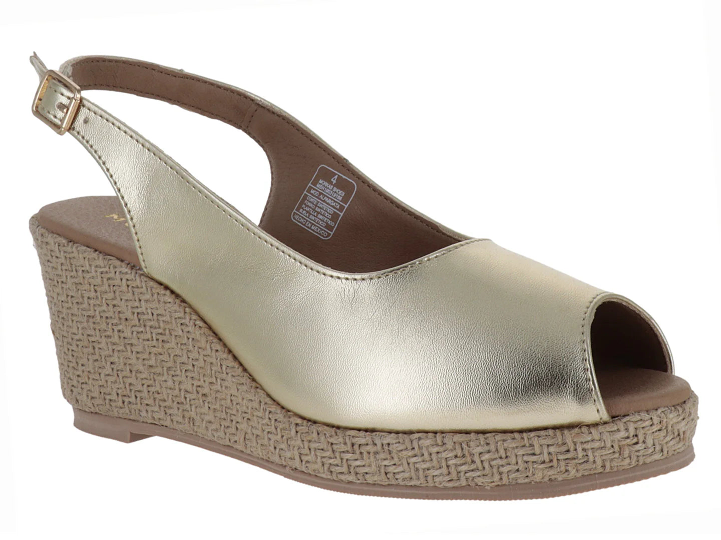 Sandalias Morkas Oro para Mujer