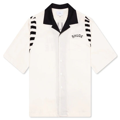 Chamonix Alpine Shirt White Black