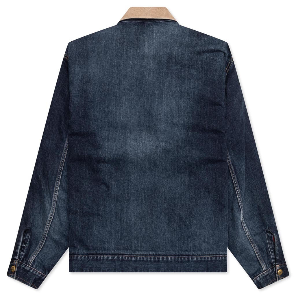 SS WAYSEE JKT DMGD Indigo