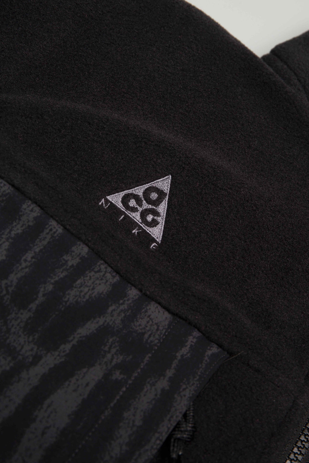 NRG ACG Microfleece Mens Jacket Black Black