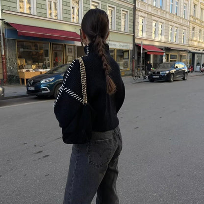 Suéter Gola Alta Laura