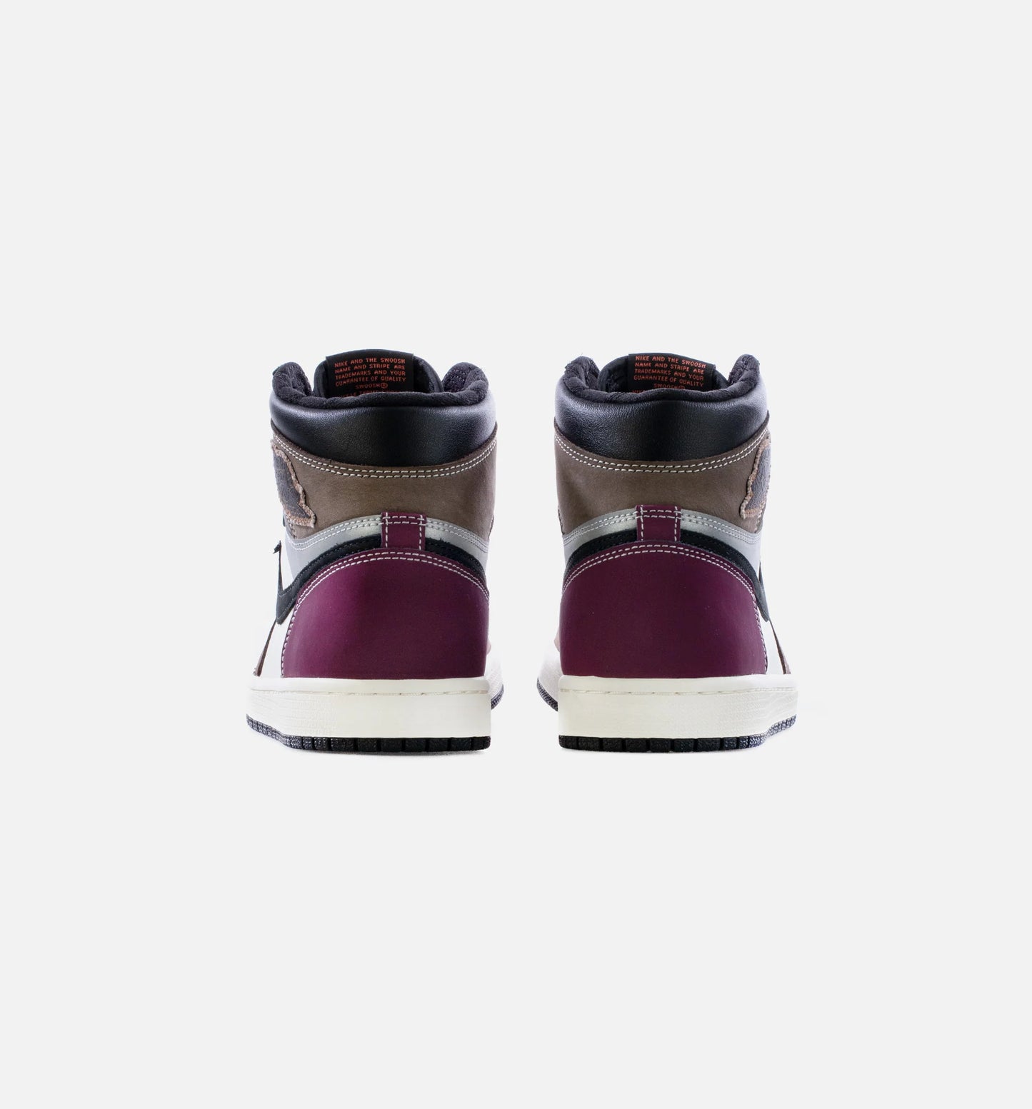 Air Jordan 1 High OG Hand Crafted Mens Lifestyle Shoe Black Archaeo Brown Dark Chocolate Limit One Per Customer