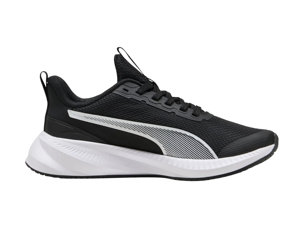 Tenis Puma Flyer Lite 3 Negro y Blanco para Niño