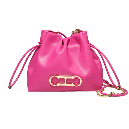 Bolsa Saco de Couro Grosseto