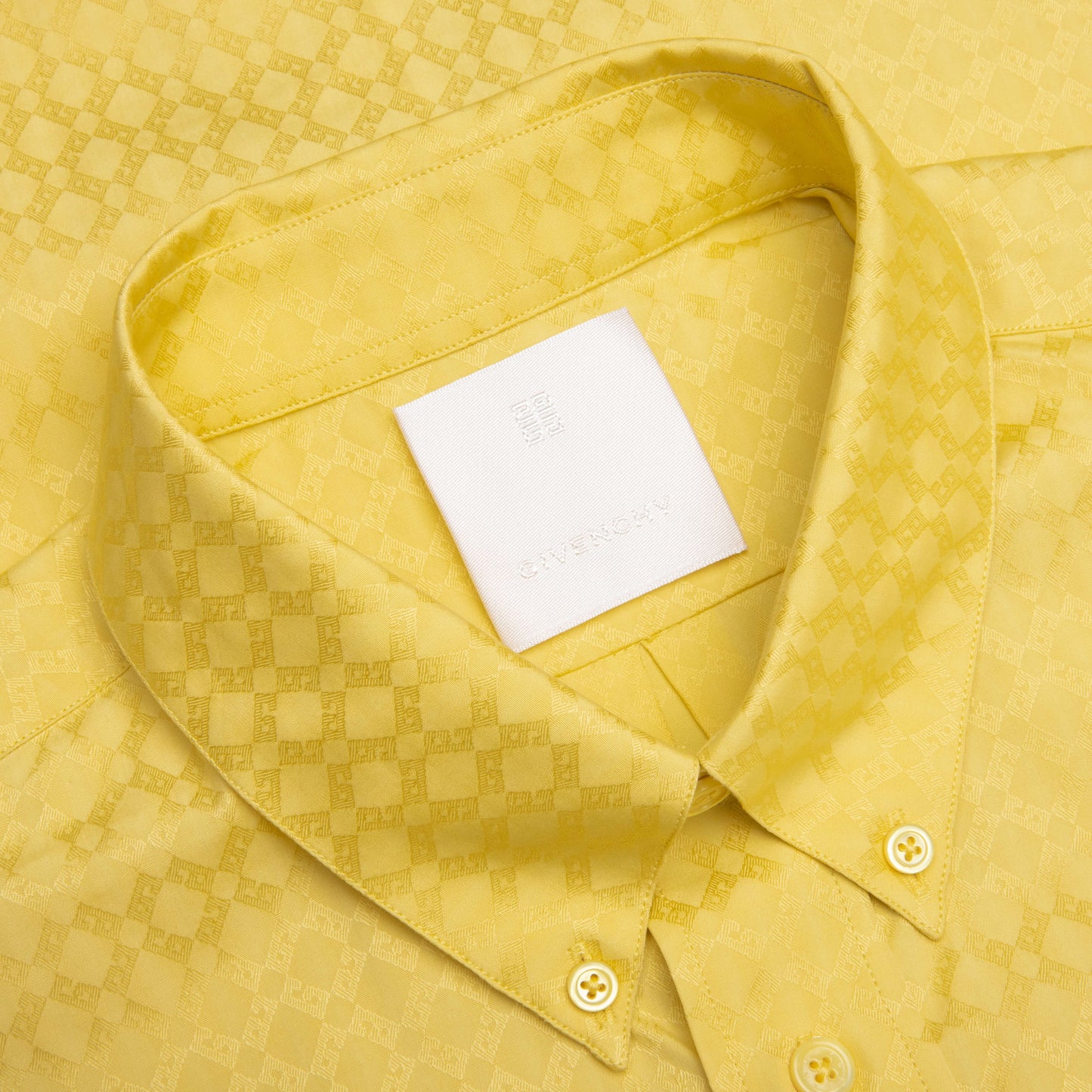 Monogram 72 Jacquard Shirt Banana