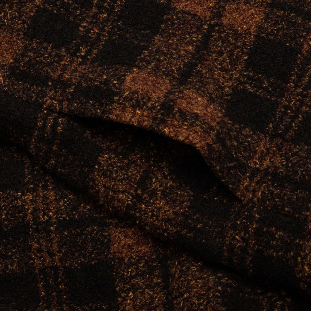 Plaid Padded Shirt Saffron