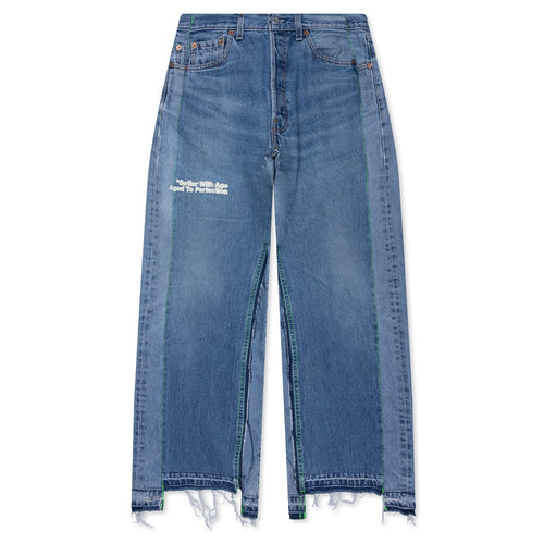 Monroe Triple Wide Denim Trouser Indigo