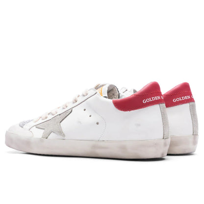 Womens Super Star Penstar White Silver Red
