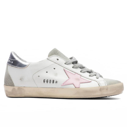 Womens Super Star Sneakers White Ice Orchid Pink