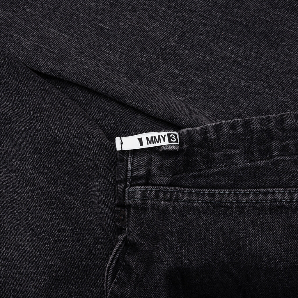 Waist Easy Jeans Black