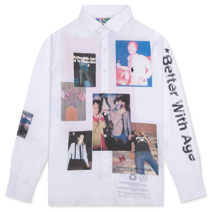 Johnny Button Down Shirt White