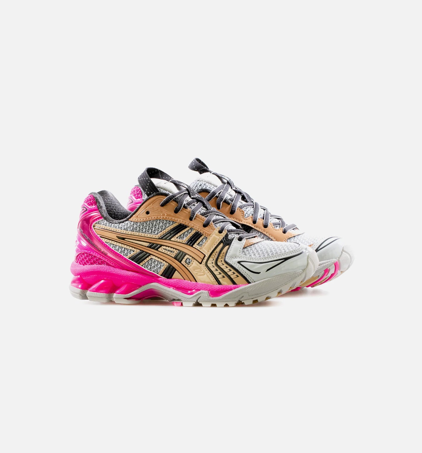 Kiko Kostadinov X Ub1 S Gel Kayano 14 Womens Lifestyle Shoe Grey Pink Multi