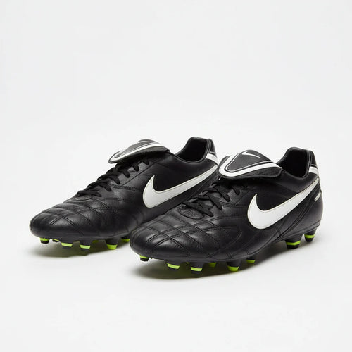Nike Tiempo Legend III FG Soccer Cleats Black White