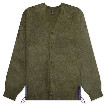 EP Mohair Cardigan Olive