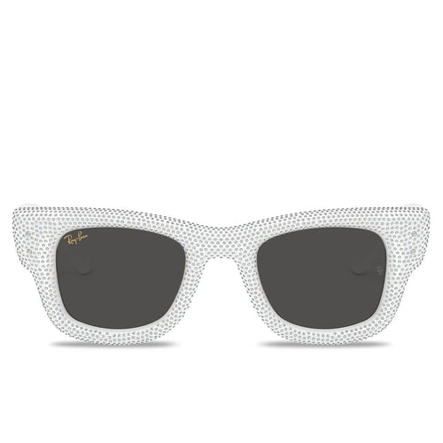 Ray Ban x AAP Rocky Wayfarer Puffer Crystal Pavé Edition White Strass Pave