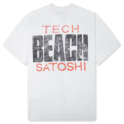 Tech Beach Tee White