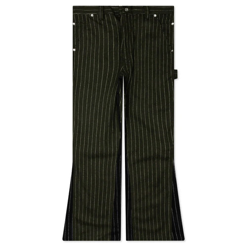 Business Carpenter Flare Olive