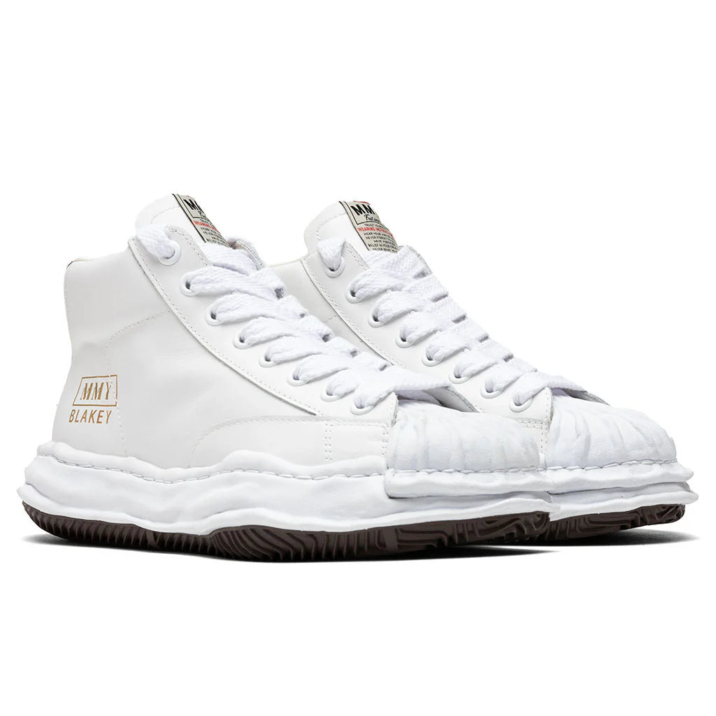 Blakey Hi Leather White