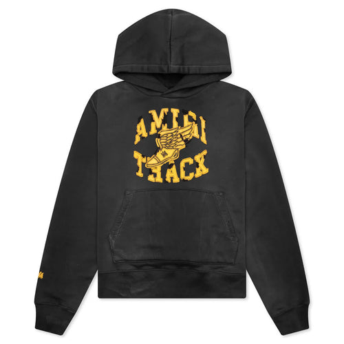 Track Hoodie Faded Black