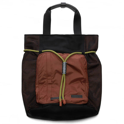 Shopping Bag Rust Black