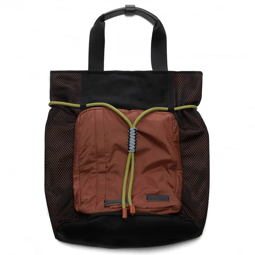 Shopping Bag Rust Black