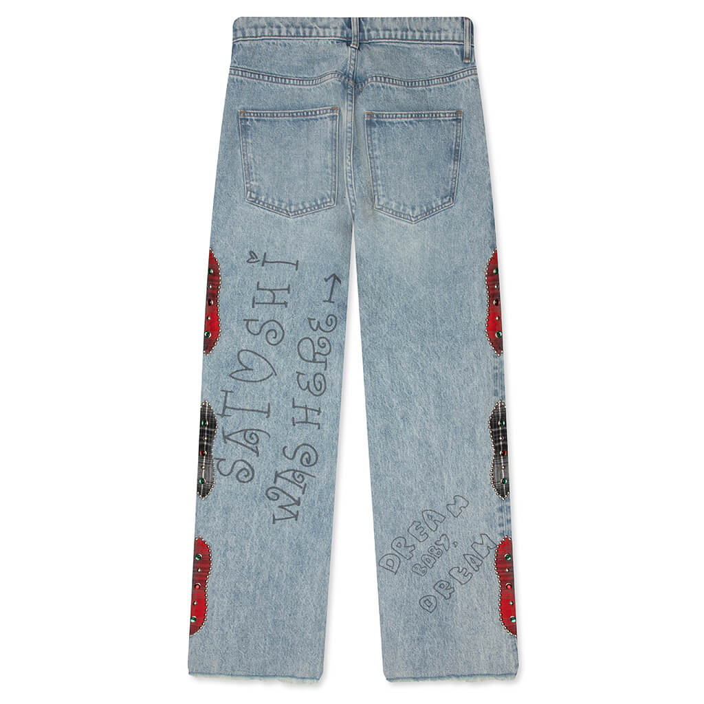 Nessa Pant Blue Denim
