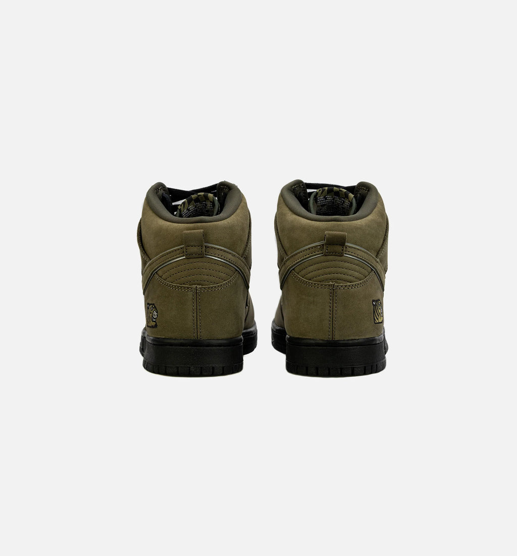 Dunk High x SOULGOODS 90s Mens Lifestyle Shoe Olive Green