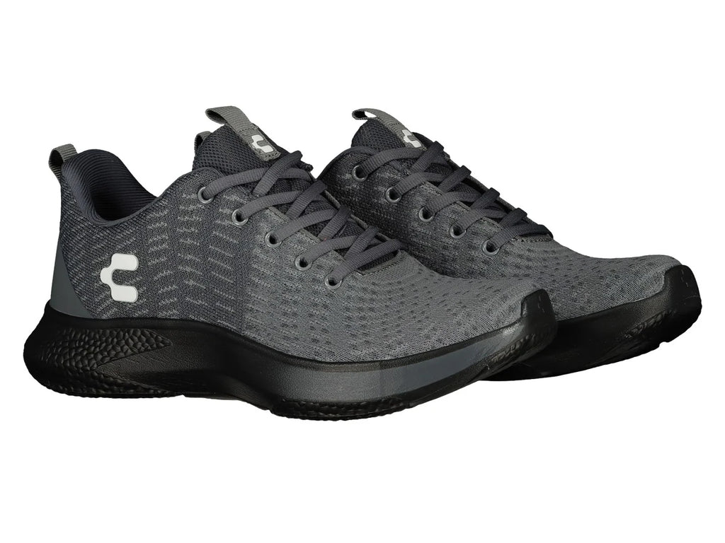 Tenis Charly Gris y Negro para Hombre