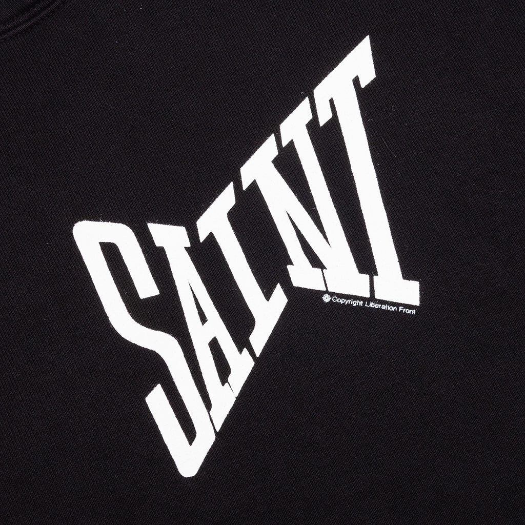 Ribon Saint Hoodie Black