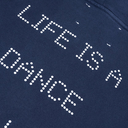 Treatment Center Zip Hooded Sweatshirt Navy