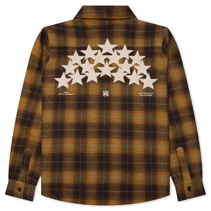 Stars Plaid Flannel Chai Tea