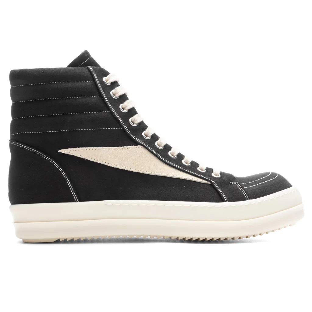Vintage High Sneaks Black Milk Milk