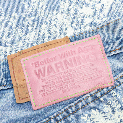 Teresa Double Wide Denim Short Indigo