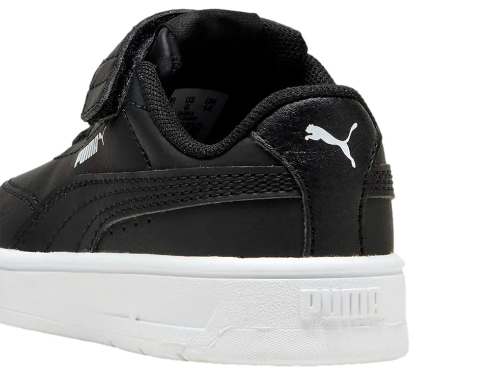 Tenis Puma Court Classic Clean Negro para Niño