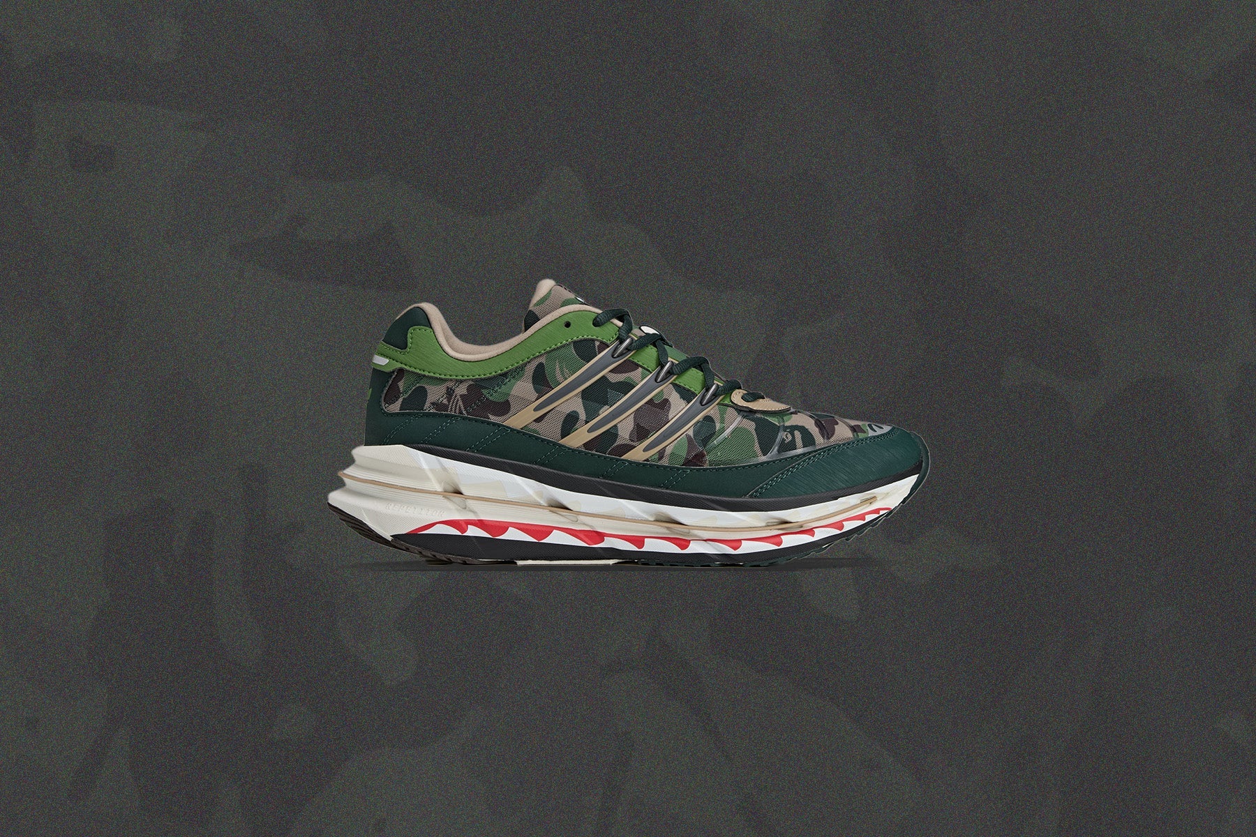 adidas Originals x BAPE Adistar Hrmy Hemp Iron Metallic Off White