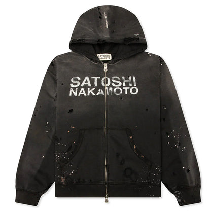 Luke Fleece Hoodie Black