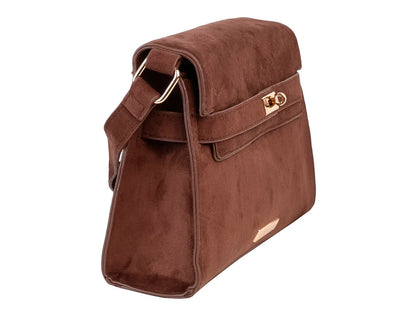 Bolsa de Hombro Felianna Color Café para Mujer