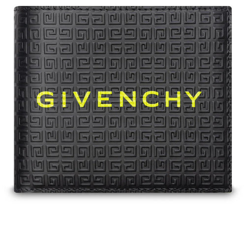 8CC Billfold Wallet Black Yellow