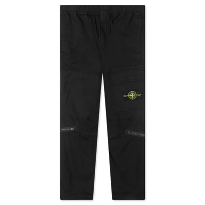 Loose Fit Cargo Pants Black