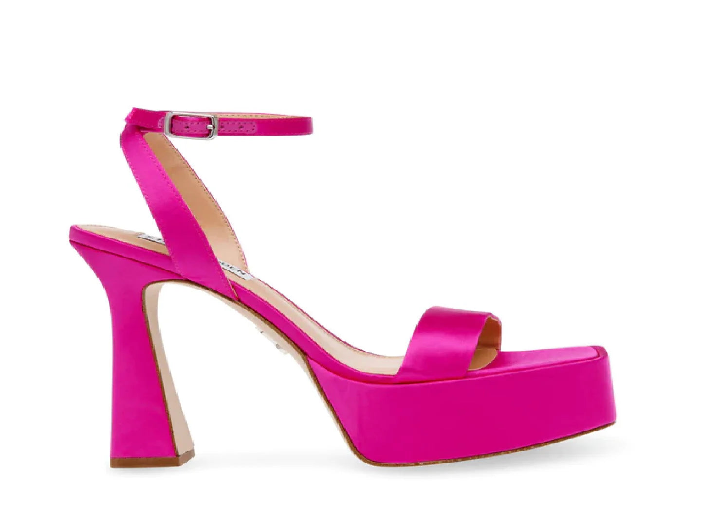 Sandalias de Tacón Steve Madden Fucsia para Mujer