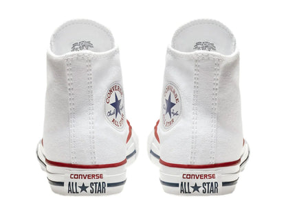 Tenis Converse Basic Hi Blancos para Niño