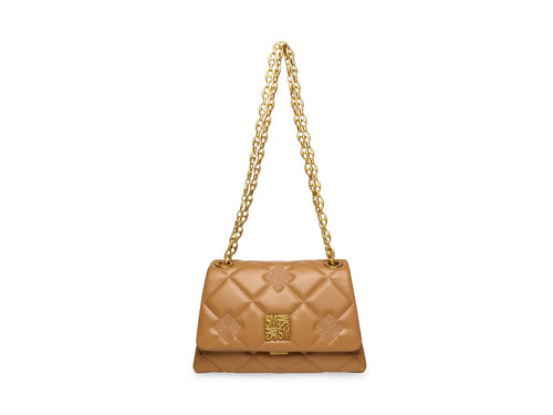 Bolsa de Hombro Steve Madden Blanch Camel para Mujer