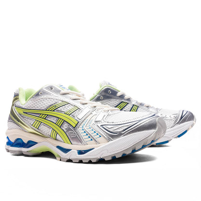 Gel Kayano 14 White Lime Green