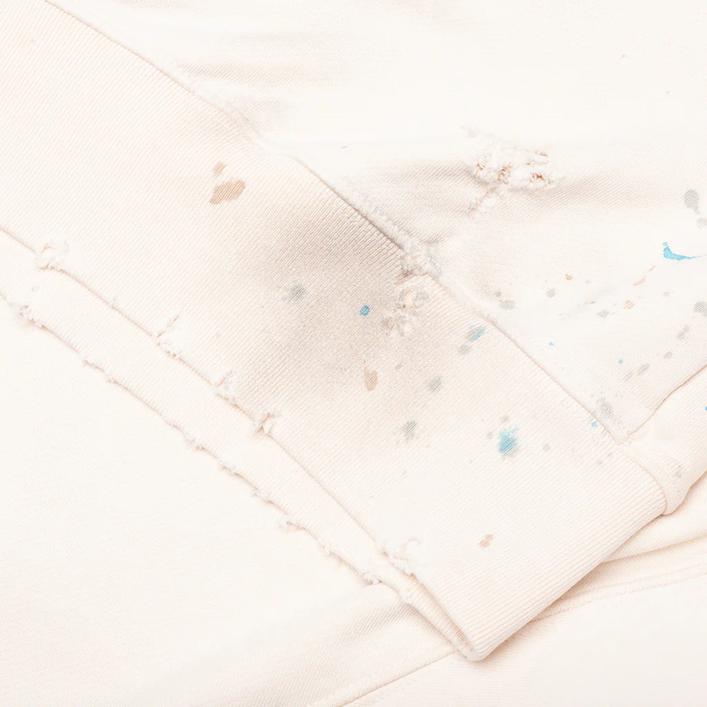 Star Studded Crewneck Vintage White