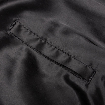 Saint Michael x Born x Raised Satin Jacket Black Grey